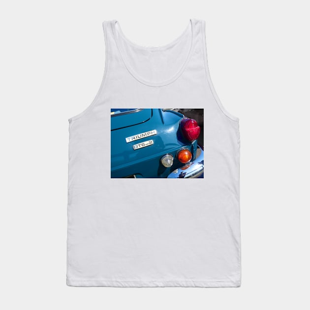 Triumph GT6, Vintage British Sports Car Tank Top by JonDelorme